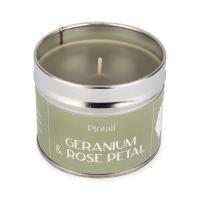 Pintail Candles Geranium & Rose Petal Tin Candle Extra Image 2 Preview